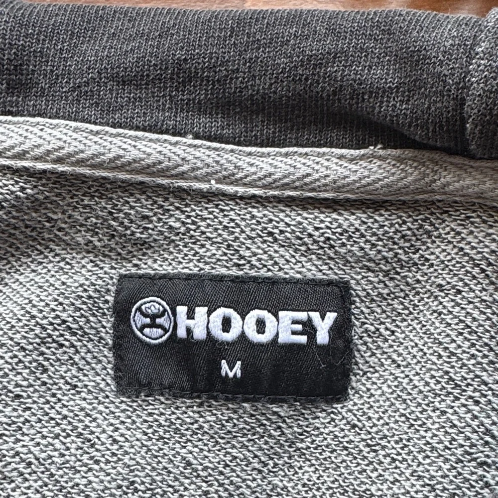 Hooey Gray Paisley Hoodie - Picture 5 of 7